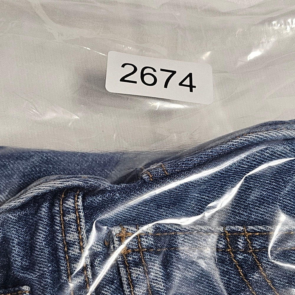Derrieres Denim Blue Jeans young women‎ Size 8 22x27 High Rise Straight Leg - Picture 14 of 14